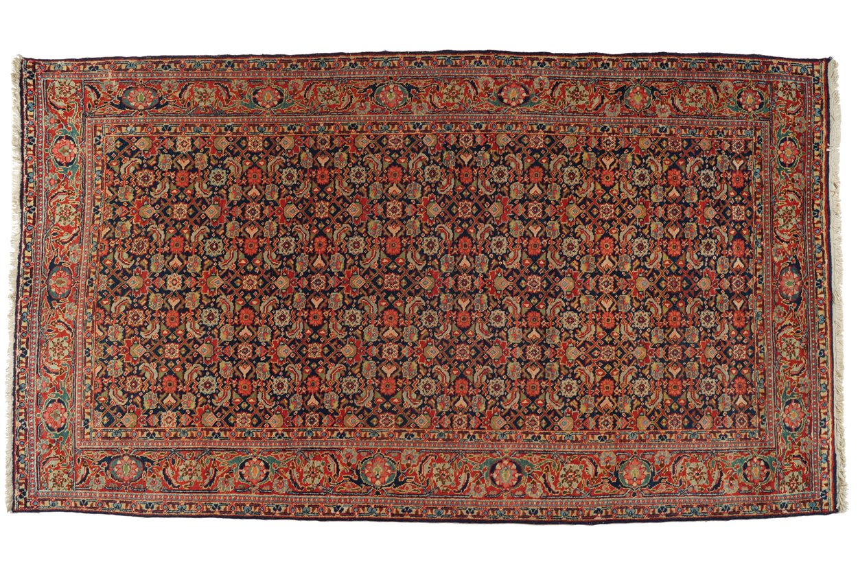 NORTHWEST PERSIAN FEREHAN CARPET, CIRCA 1910 with all over field 304 x 170 cm. Worldwide shipping