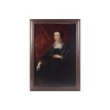 ENGLISH SCHOOL, CIRCA 1750 Portrait of a lady Oil on canvas 120 x 81 cm. Worldwide shipping