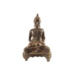 EIGHTEENTH-CENTURY BURMESE BRONZE BUDDHA 24 cm. high Worldwide shipping available. Contact