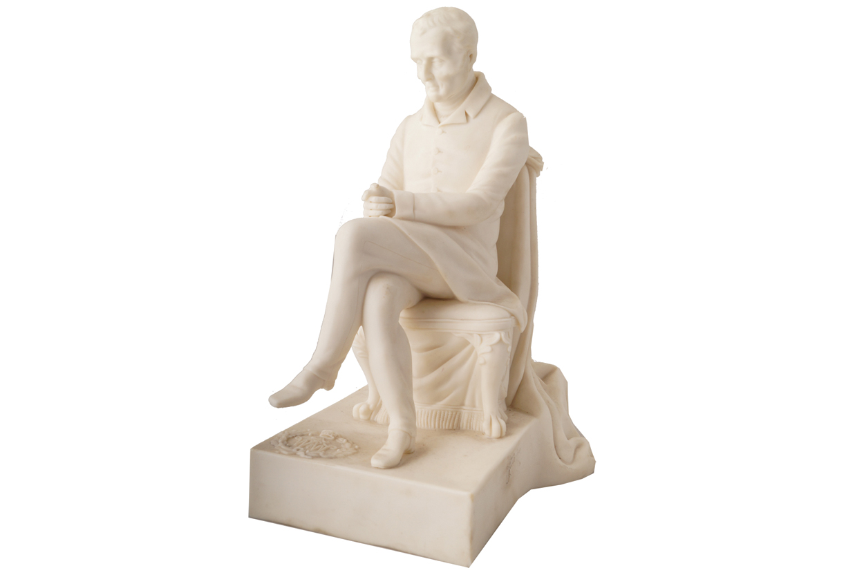 NINETEENTH-CENTURY PARIAN SCULPTURE The Duke of Wellington, Published by Samuel Alcock and