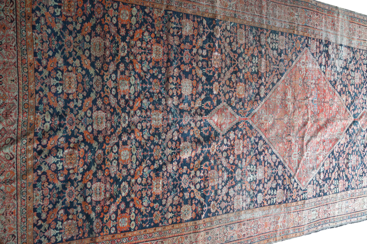 LARGE NINETEENTH-CENTURY PERSIAN RUNNER Worldwide shipping available. Contact shipping@sheppards.