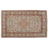 WEST PERSIAN KASHAN RUG, CIRCA 1930 on ivory ground 137 x 218 cm. Worldwide shipping available.