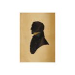 TWO NINETEENTH-CENTURY SILHOUETTES Thomas Jones and a lady 15 x 10 cm. and 10 x 9 cm. Worldwide