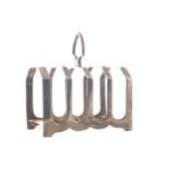 LONDON SILVER TOAST RACK 10 cm. high; 10 cm. wide Worldwide shipping available. Contact shipping@