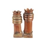 PAIR OF NINETEENTH-CENTURY CHIMNEY POTS Worldwide shipping available. Contact shipping@sheppards.