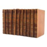 THOMAS BOWDLER. THE FAMILY SHAKESPEARE. 10 volumes. Longman, London 1825. full contemporary gilt