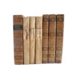 R. BROOKES. GENERAL GAZETTEER. Bumpus, London 1817. Folding maps. Contemporary full gilt calf. The