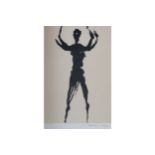 LOUIS LE BROCQUY (IRISH, 1916-2012) Abstract study of a figure dancing Print Signed Limited
