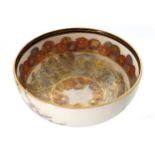 MEIJI PERIOD SATSUMA BOWL 12 cm diameter