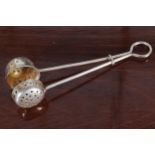 SHEFFIELD PLATED TEA INFUSER