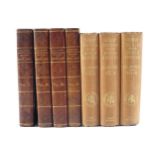 HENRY HALLAM. THE CONSTITUTIONAL HISTORY OF ENGLAND. 4 volumes. Baudry, Paris 1827. Half calf marble