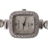 SILVER LADIES WATCH AND BRACELET QEMEUX