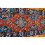 LONG MACHINE MADE MOROCCAN STYLE RUNNER 620 cm. long; 70 cm. wide