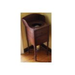 CORK REGENCY PERIOD MAHOGANY WASH STAND 41 cm. wide