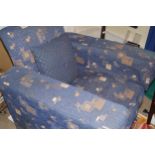 UPHOLSTERED ARMCHAIR 90 cm. wide; 90 cm. deep; 85 cm. high