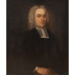 CHARLES JERVAS (IRISH, 1675-1739) Portrait of Dean Swift, 1675-1739 Oil on canvas 34_ x 28 inches;