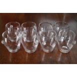 FIFTEEN STUART CRYSTAL TODDY GLASSES