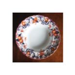 SIX NINETEENTH-CENTURY MANDARIN PATTERN DESSERT PLATES 20 cm. diameter (6)