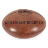 TWICKENHAM RUGBY BALL