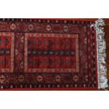 LONG AFGHAN RUNNER 270 x 70 cm.