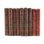 LAURENCE STERNE. THE WORKS OF LAURENCE STERNE 7 volumes. For D. Chamberlaine, Dublin 1780.