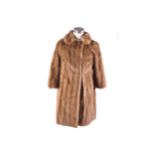 BLOND MINK COAT