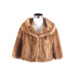 BLOND MINK SHORT JACKET