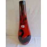 Kevin Francis flambe dragon vase 19"