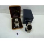 Gents Quartz LCD steel strap watches (2)