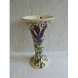 Moorcroft 'Alpine Bartisa' vase