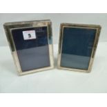 Silver photograph frames 5" x 3.