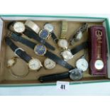 Quantity gents and ladies wristwatches (13)