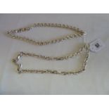 Silver neck chains