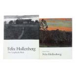 2 Bücher Felix Hollenberg Friedhelm Röttger, Felix Hollenberg, Esslingen, Verlag Kunstgalerie, 1983;