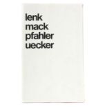 Honisch, Dieter XXXV biennale di venezia padiglione tedesco, Lenk, Mack, Pfahler und Uecker,