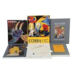 7 Kunstbücher best. aus: Karl Hofer, 2005; Jean Mammen, 1991; Josef Albers, DuMont, 1988; Cobra