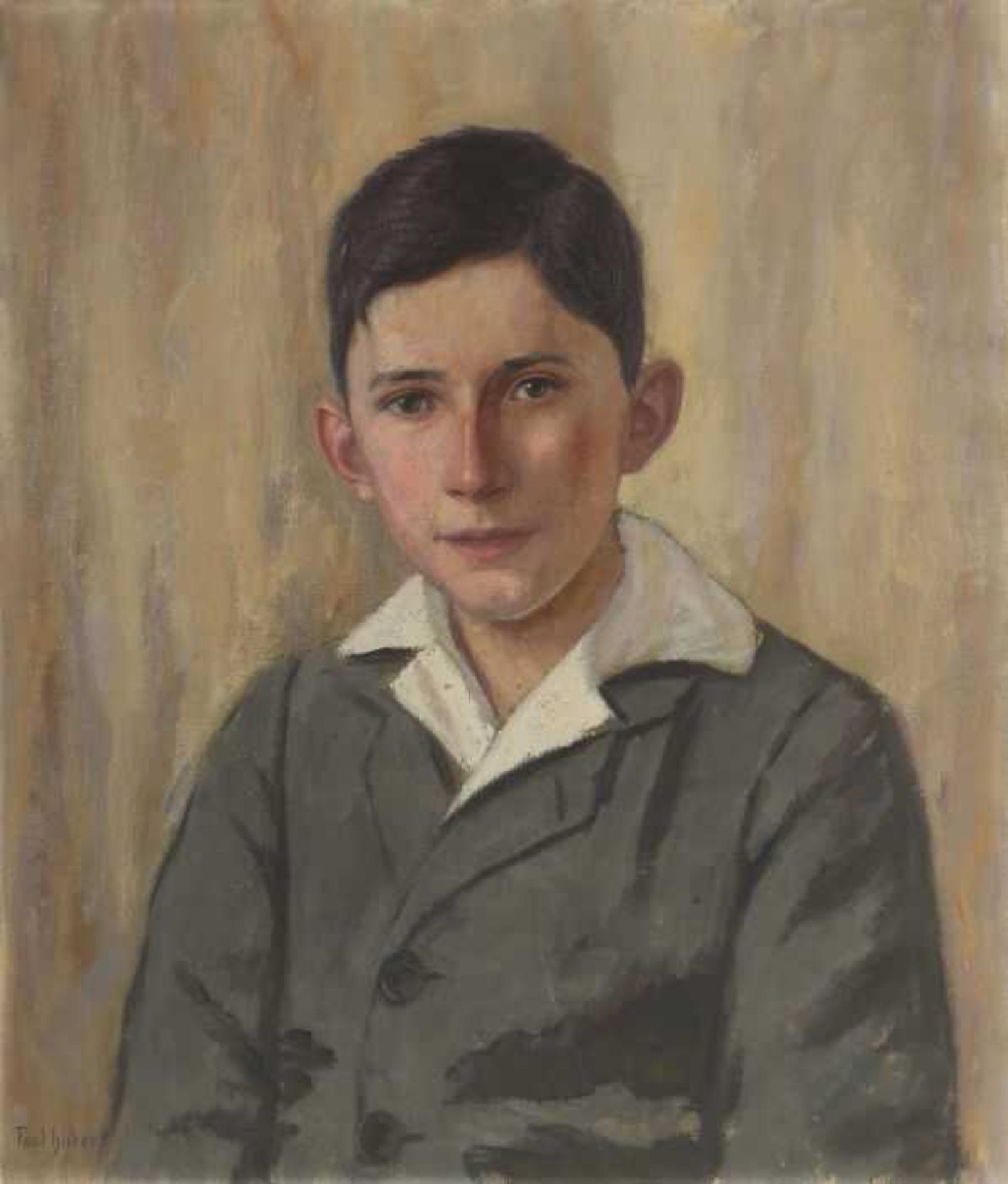 Huber, Paul Stuttgart 1871 - 1926 ebenda, Portraitmaler in Stuttgart, Schüler von Grünenwald, Keller