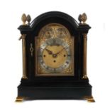 Dent Regency Bracket Clock England, 2. Viertel 19. Jh., große Stockuhr gemarkt "Dent. 29964. To