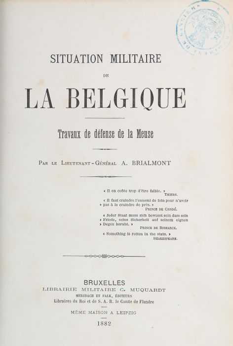 2 Bücher Militaria Savart, Cours Élémentaire de Fortification, Paris, Anselin, 1828, Troisième - Image 3 of 5