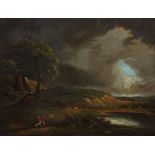 Morland, George London 1763 - 1804 ebenda, Genre-, Landschafts- und Marinemaler. "Heimkehr bei