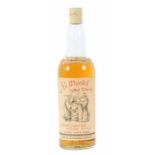 Ye Monks 1960/70er Jahre, Scotch Whisky, Donald Fisher Ltd., wohl 0,75 l. Provenienz: Aus einer