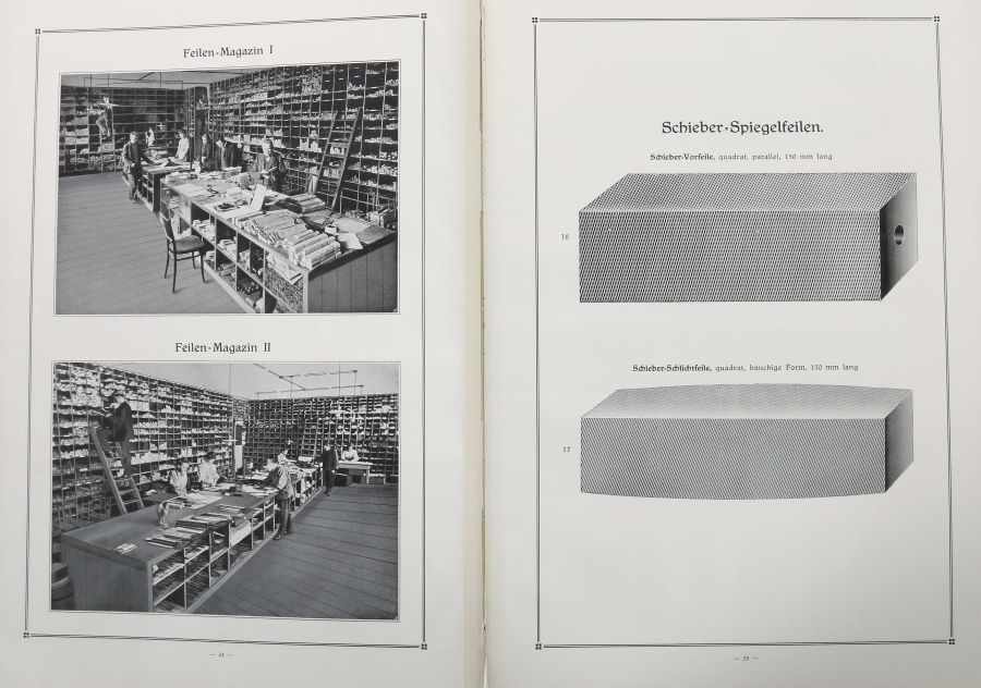 Rudolf Schmidt & Co. Gusstahlwerk und Feilenfabrik, Feilenkatalog, Wien, 1909, mit zahlr. Abb., - Image 3 of 3