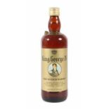 King George IV wohl 1970er Jahre, Old Scotch Whisky, The Distillers Agency Ltd., wohl 1 l.