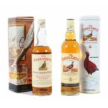 2 Flaschen The Famous Grouse wohl 1970/80er Jahre, Finest Scotch Whisky, Matthew Gloag & Son Ltd.,