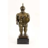 FERNANDO BOTERO (nach) Medellin 1932 "Il Guerriero"/"Roman soldier" (Römischer Krieger).