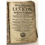 HISTORISCH UND GEOGRAPHISCH ALLGEMEINES LEXICON Vierter Theil R - Z. Gedruckt und verlegt bei Johann