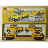 Corgi Classics 17702, Wimpey, two Scammell Constructor and twenty-four wheel Girder Trailer, plus