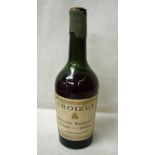 Croizet Grand Reserve Vintage Cognac 1914, level to shoulder, one bottle, seal to shoulder