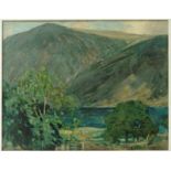 Alfred Heaton Cooper (1864-1929), Lakeland Landscape, watercolour, signed A Heaton Cooper, 22cm by