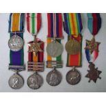 Important Family Medal Group, 3 Generations - Boer war, WWI, WWII & Northern Ireland Medals,